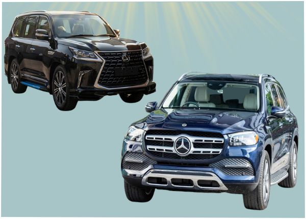 Mercedes GLS 450 vs Lexus LX 570